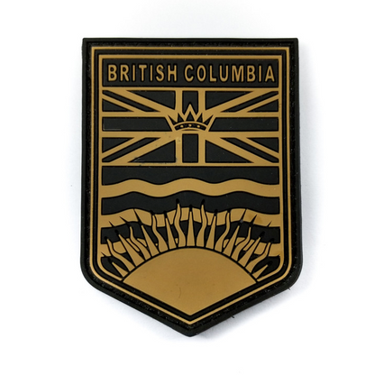 TACTICAL INNOVATIONS: British Columbia Provincial Shield PVC Patch – Multicolour Collection