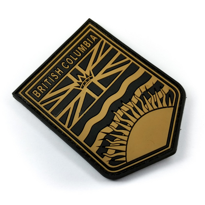 TACTICAL INNOVATIONS: British Columbia Provincial Shield PVC Patch – Multicolour Collection