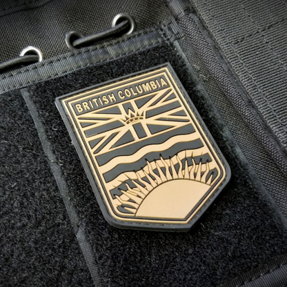 TACTICAL INNOVATIONS: British Columbia Provincial Shield PVC Patch – Multicolour Collection