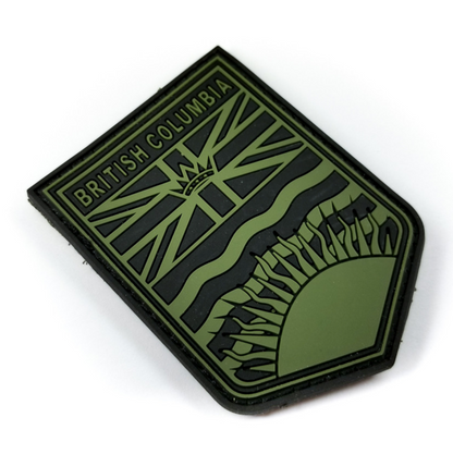TACTICAL INNOVATIONS: British Columbia Provincial Shield PVC Patch – Multicolour Collection