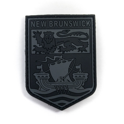 TACTICAL INNOVATIONS: New Brunswick Provincial Shield PVC Patch – Multicolour Collection