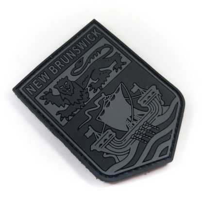 TACTICAL INNOVATIONS: New Brunswick Provincial Shield PVC Patch – Multicolour Collection