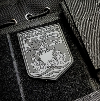 TACTICAL INNOVATIONS: New Brunswick Provincial Shield PVC Patch – Multicolour Collection