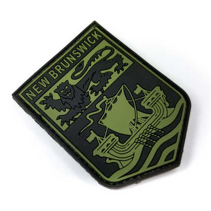 TACTICAL INNOVATIONS: New Brunswick Provincial Shield PVC Patch – Multicolour Collection