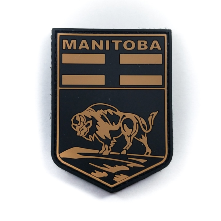 TACTICAL INNOVATIONS: Manitoba Provincial Shield PVC Patch – Multicolour Collection