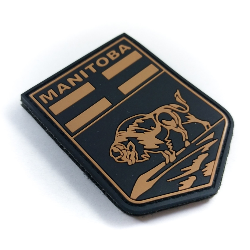 TACTICAL INNOVATIONS: Manitoba Provincial Shield PVC Patch – Multicolour Collection