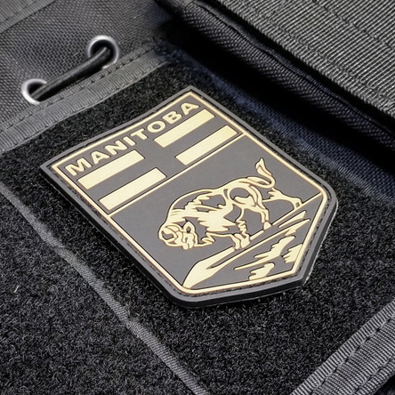 TACTICAL INNOVATIONS: Manitoba Provincial Shield PVC Patch – Multicolour Collection