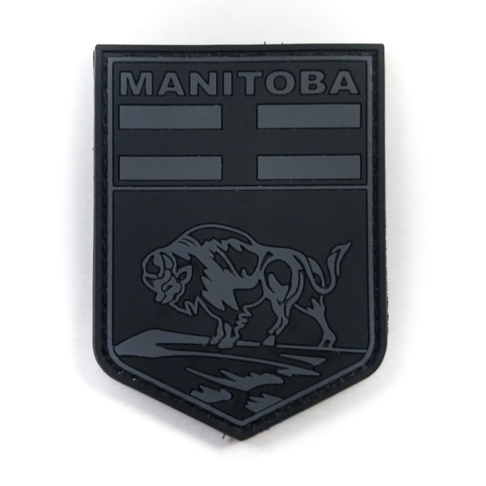 TACTICAL INNOVATIONS: Manitoba Provincial Shield PVC Patch – Multicolour Collection