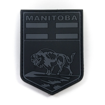 TACTICAL INNOVATIONS: Manitoba Provincial Shield PVC Patch – Multicolour Collection