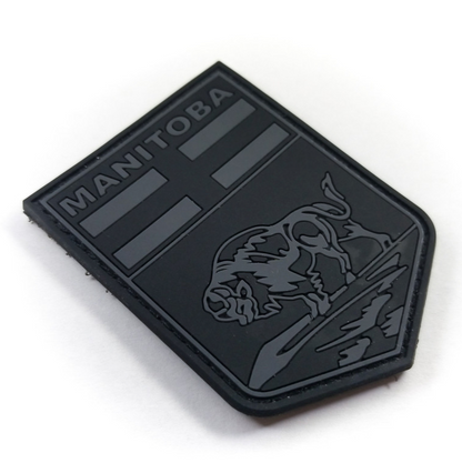 TACTICAL INNOVATIONS: Manitoba Provincial Shield PVC Patch – Multicolour Collection