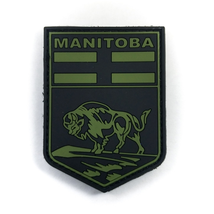 TACTICAL INNOVATIONS: Manitoba Provincial Shield PVC Patch – Multicolour Collection