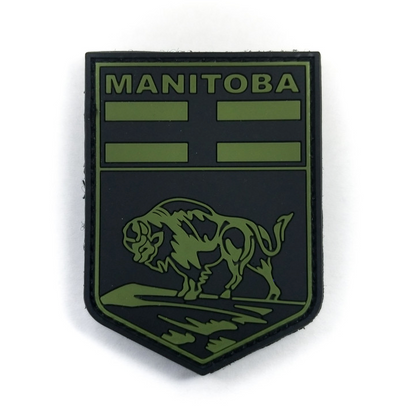 TACTICAL INNOVATIONS: Manitoba Provincial Shield PVC Patch – Multicolour Collection