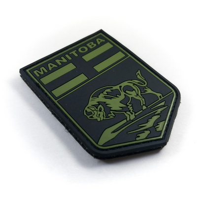 TACTICAL INNOVATIONS: Manitoba Provincial Shield PVC Patch – Multicolour Collection