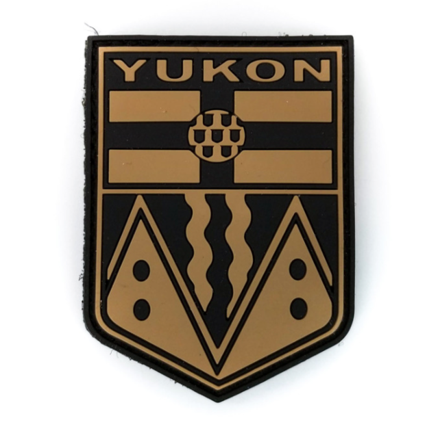 TACTICAL INNOVATIONS: Yukon Territorial Shield PVC Patch – Multicolour Collection