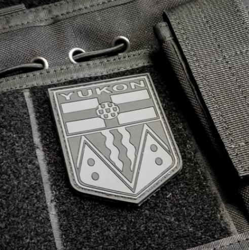 TACTICAL INNOVATIONS: Yukon Territorial Shield PVC Patch – Multicolour Collection