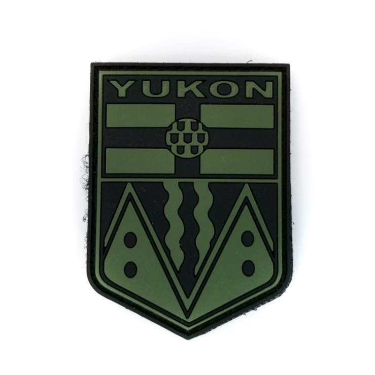 TACTICAL INNOVATIONS: Yukon Territorial Shield PVC Patch – Multicolour Collection