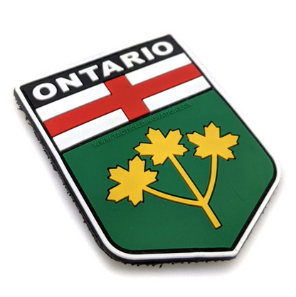 TACTICAL INNOVATIONS: Ontario Provincial Shield PVC Patch – Multicolour Collection