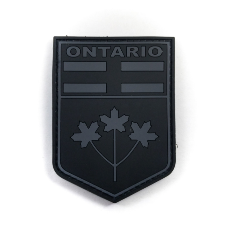 TACTICAL INNOVATIONS: Ontario Provincial Shield PVC Patch – Multicolour Collection