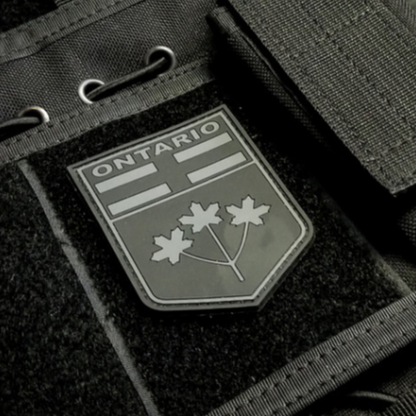 TACTICAL INNOVATIONS: Ontario Provincial Shield PVC Patch – Multicolour Collection