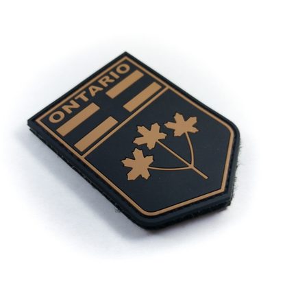 TACTICAL INNOVATIONS: Ontario Provincial Shield PVC Patch – Multicolour Collection