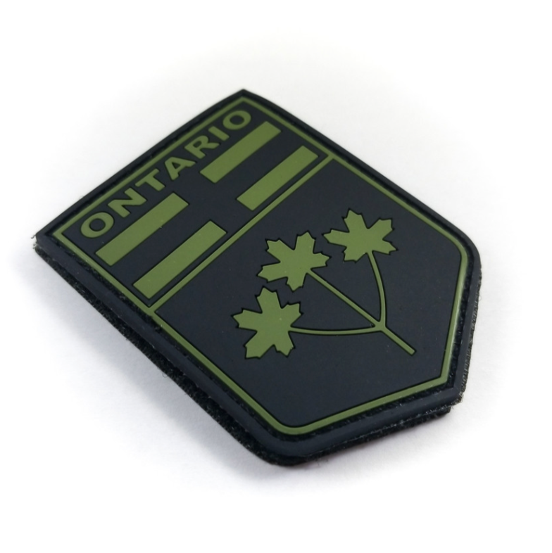 TACTICAL INNOVATIONS: Ontario Provincial Shield PVC Patch – Multicolour Collection