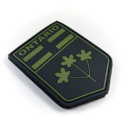 TACTICAL INNOVATIONS: Ontario Provincial Shield PVC Patch – Multicolour Collection