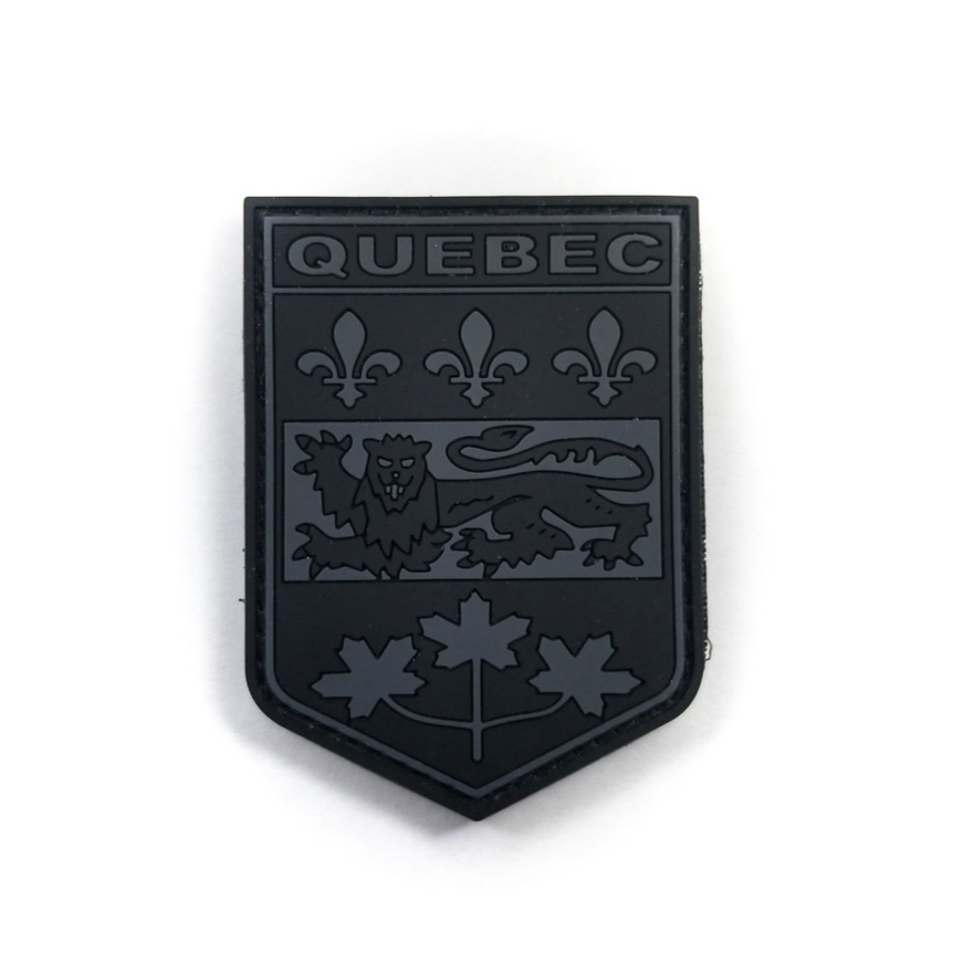 TACTICAL INNOVATIONS: Quebec Provincial Shield PVC Patch – Multicolour Collection