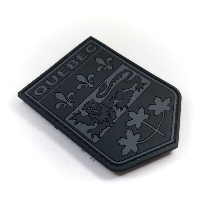 TACTICAL INNOVATIONS: Quebec Provincial Shield PVC Patch – Multicolour Collection