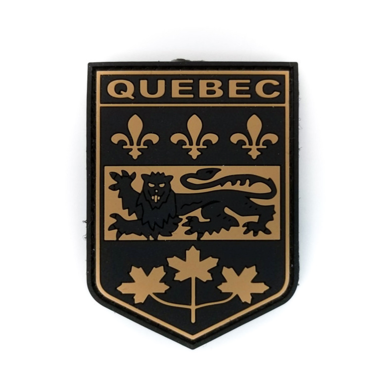 TACTICAL INNOVATIONS: Quebec Provincial Shield PVC Patch – Multicolour Collection