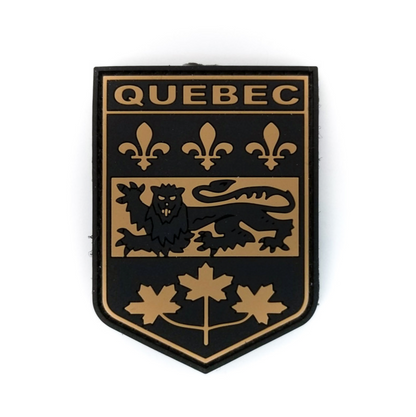 TACTICAL INNOVATIONS: Quebec Provincial Shield PVC Patch – Multicolour Collection