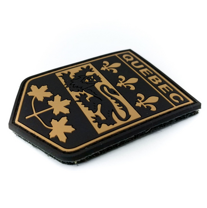 TACTICAL INNOVATIONS: Quebec Provincial Shield PVC Patch – Multicolour Collection