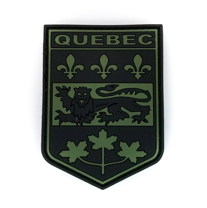TACTICAL INNOVATIONS: Quebec Provincial Shield PVC Patch – Multicolour Collection
