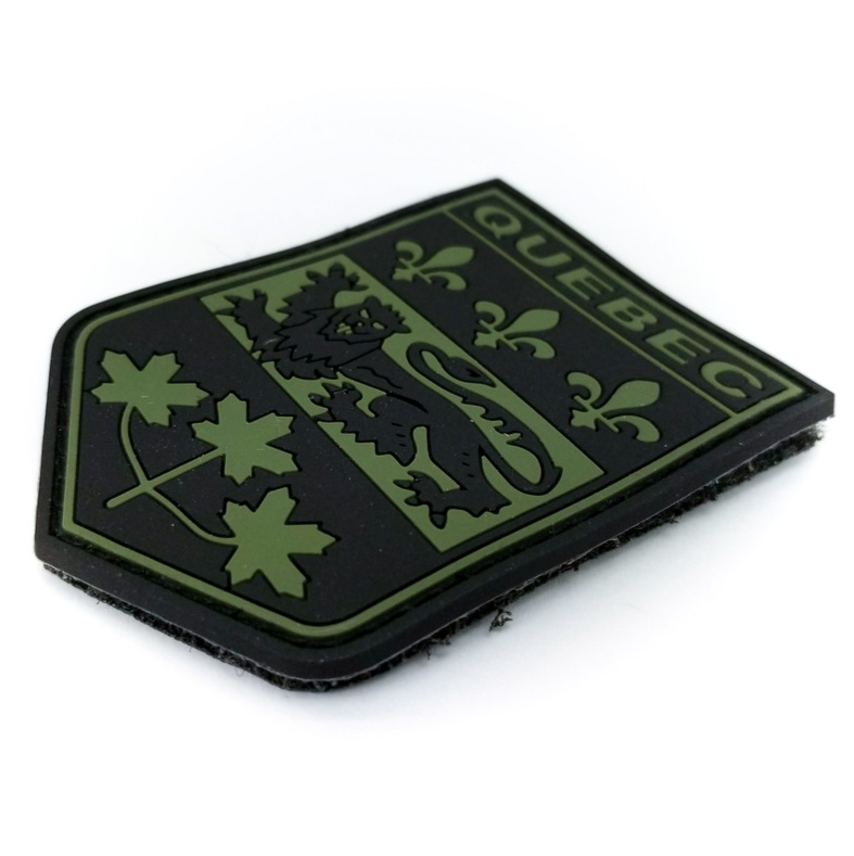 TACTICAL INNOVATIONS: Quebec Provincial Shield PVC Patch – Multicolour Collection