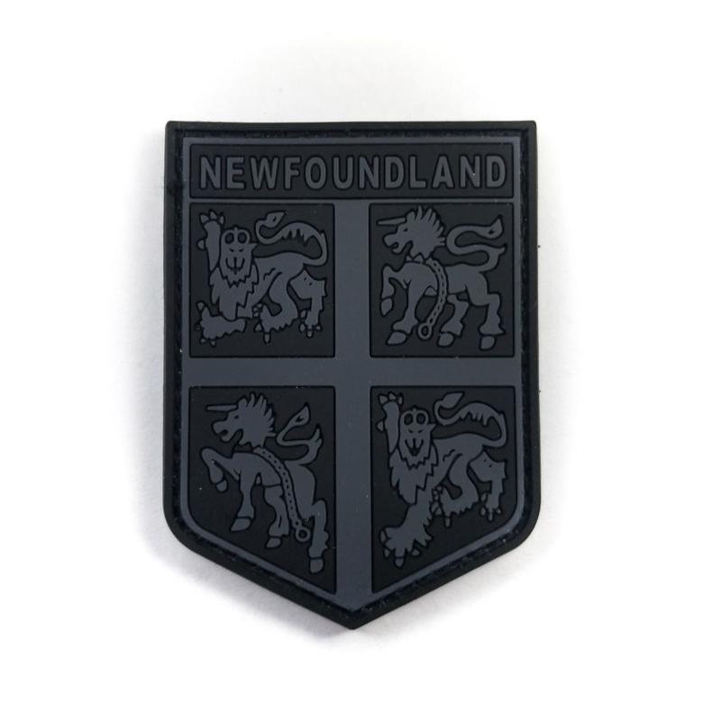 TACTICAL INNOVATIONS: Newfoundland & Labrador Provincial Shield PVC Patch – Multicolour Collection