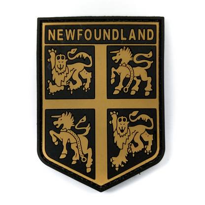 TACTICAL INNOVATIONS: Newfoundland & Labrador Provincial Shield PVC Patch – Multicolour Collection