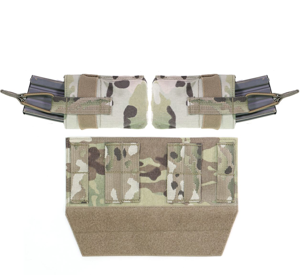 WARRIOR ASSAULT: Horizontal Velcro MOLLE Mag Pouch Panel