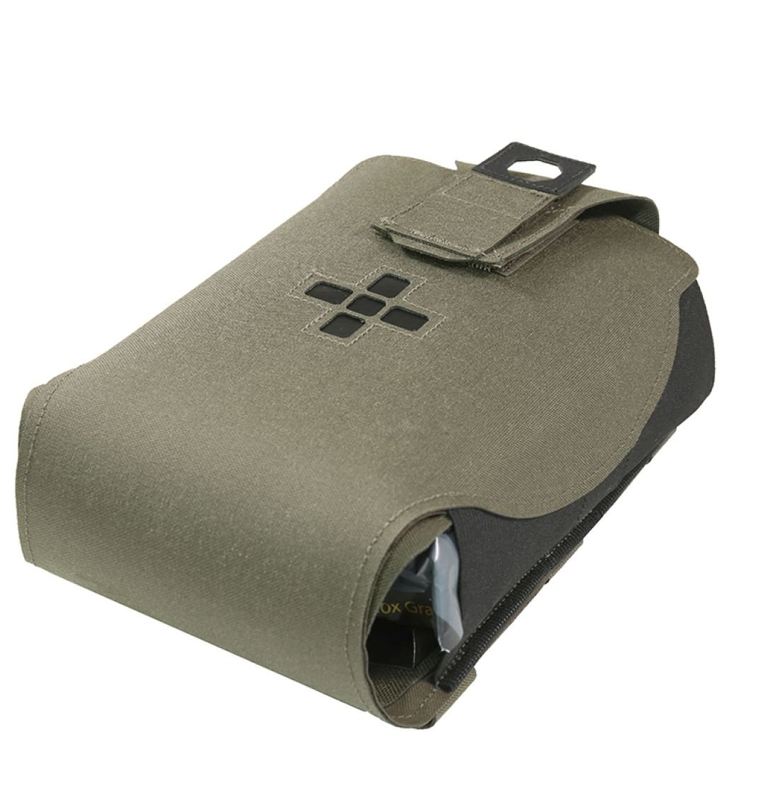 WARRIOR ASSAULT: Laser Cut Large Horizontal Individual First Aid Kit (IFAK)