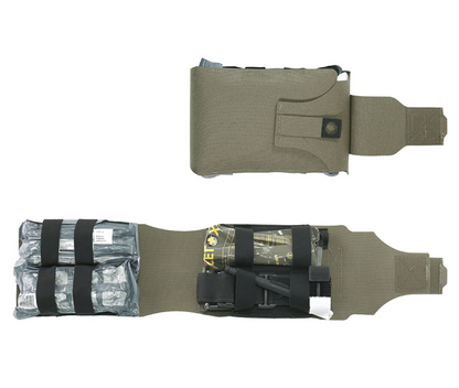 WARRIOR ASSAULT: Laser Cut Large Horizontal Individual First Aid Kit (IFAK)