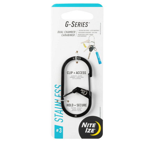 NITE IZE: G-Series Dual Chamber Carabiner