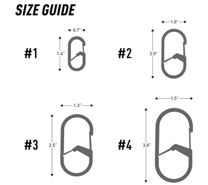 NITE IZE: G-Series Dual Chamber Carabiner