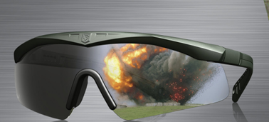 Revision - Sawfly 3-Lens Kit includes smoke and clear lenses, yellow,