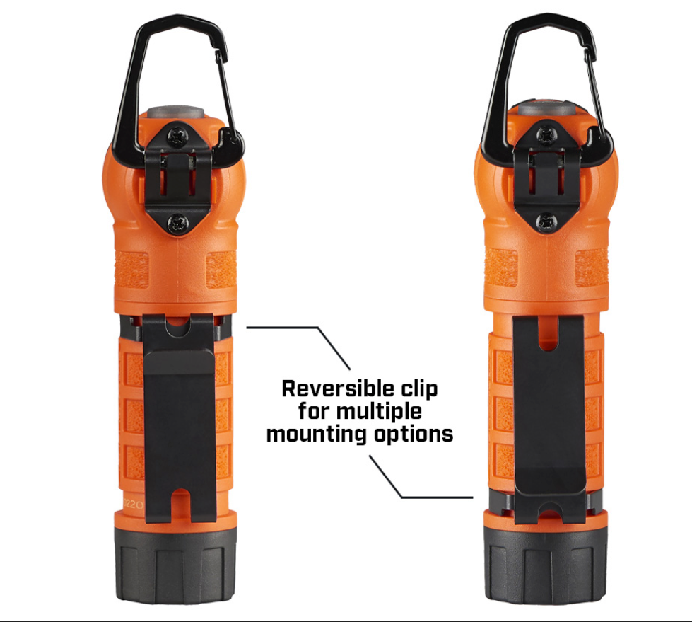 STREAMLIGHT: PolyTac-90 X Right Angle Flashlight, LED, CR123A Batteries
