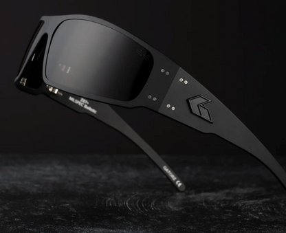 GATORZ: Magnum (Frame: Black with Silver Logo, Lens: Brown, Polarized)