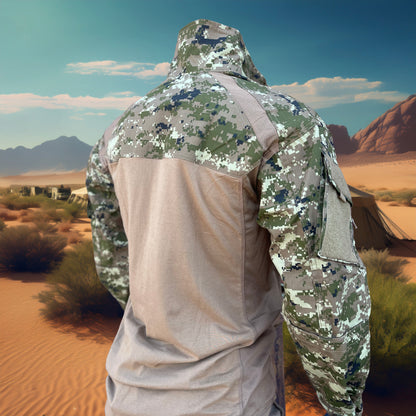 TACTICAL INNOVATIONS: Ventilated OTW Combat Shirt, Digital Universal Terrain V2