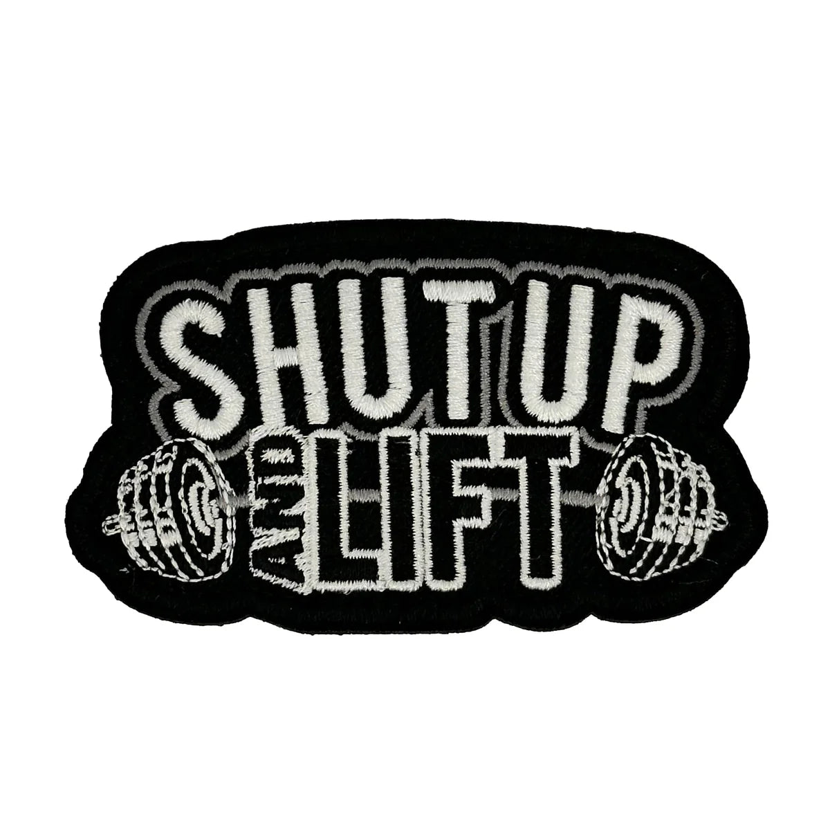 TACTICAL GEAR JUNKIE: Shut Up And Lift 3.25" Laser Cut Patch