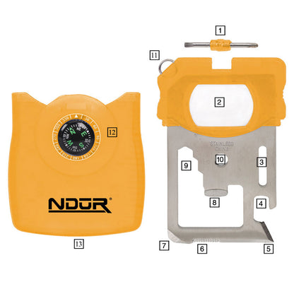 NDUR: Survival Tool With Compass