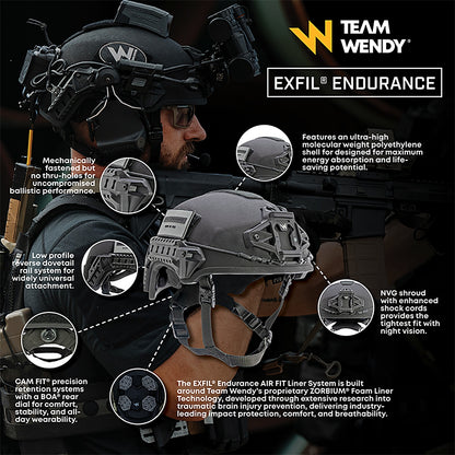 TEAM WENDY: EXFIL® Endurance Ballistic Helmet