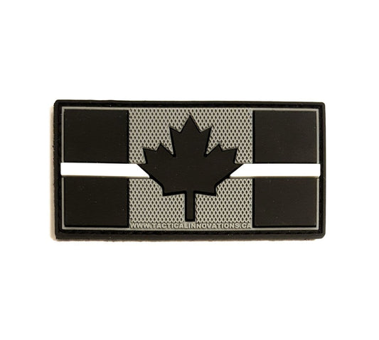 TIC Patch - THIN WHITE LINE FLAG 1.5X3
