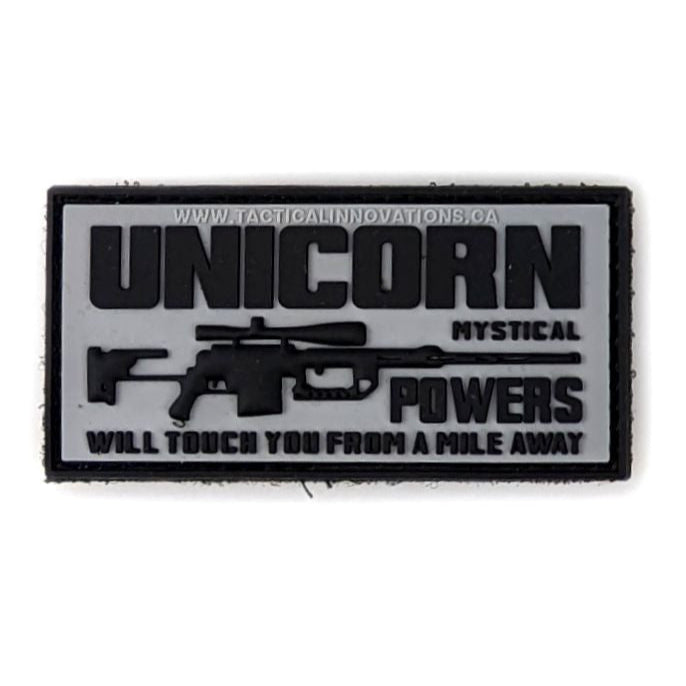 TACTICAL INNOVATIONS: "Unicorn Mystical Powers Will touch Your From A Mile Away" Sniper PVC Patch