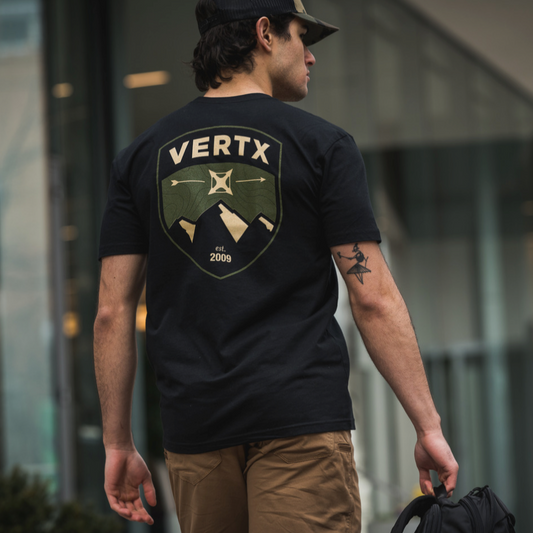 VERTX: Tri-Mountain Shield T-Shirt
